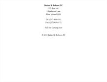 Tablet Screenshot of bedardbobrow.com